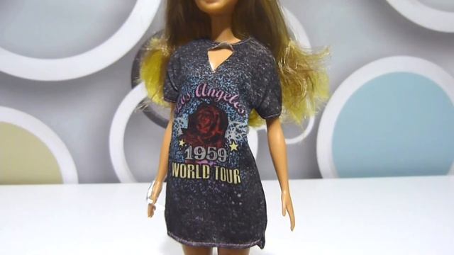 Barbie Fashionistas # 87/Review/Обзор и распаковка куклы Барби