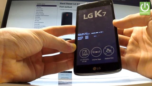 Fastboot Mode in LG K7 - Enter  Quit LG Fasboot