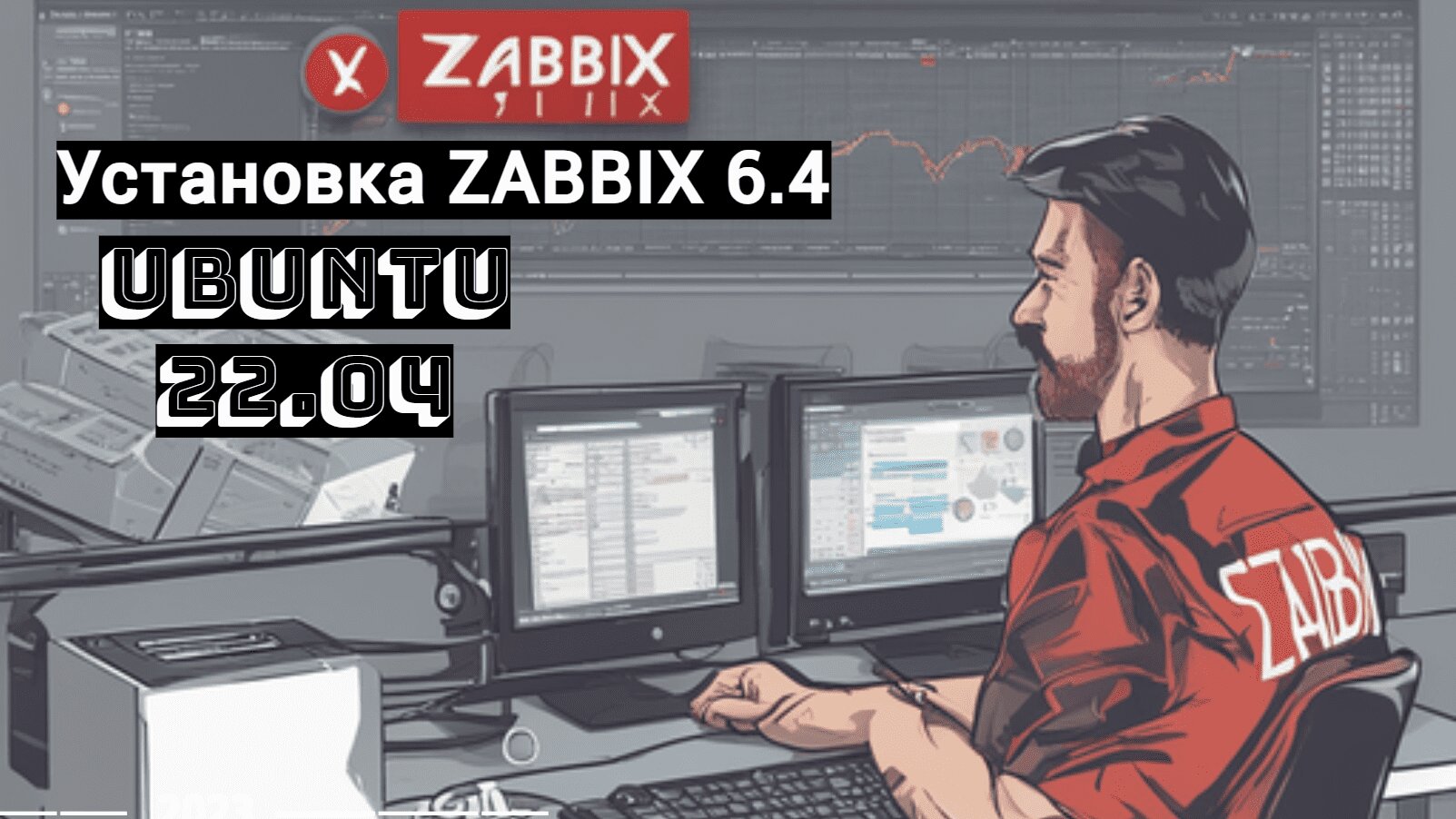 Установка Русского языка в Zabbix 6.4