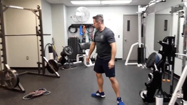 HIIT video demo: Back, biceps and shoulders 9/27/18