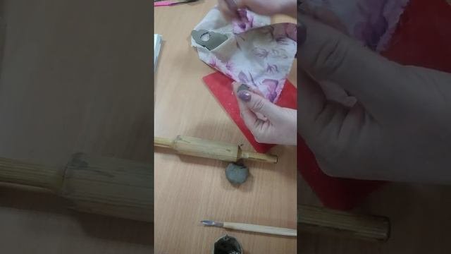 Урок скульптуры. Педагог Илларионова Л.Б.