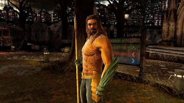 Injustice II. Арена чемпионов. Король Атлантиды Аквамен.