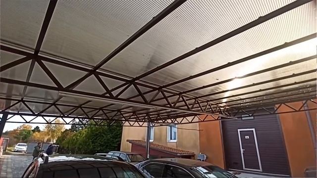 Отзыв на навес в пос. Прибрежное (Калининградская обл)