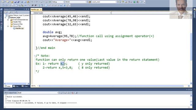 Return Type Functions