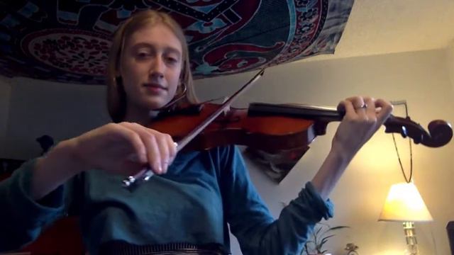 Hallelujah by Leonard Cohen in C major - Violin part (Intermediate level)