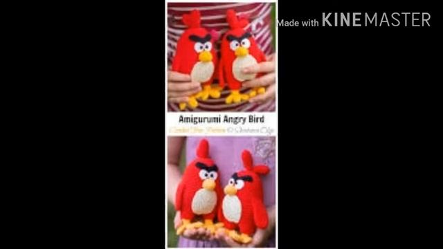 Angry Bird Em Croche Amigurumi