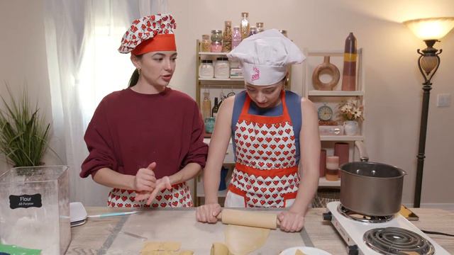 Making Our Own Ravioli from Scratch - Merrell Twins
