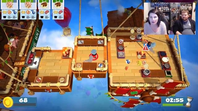 Let's Play Overcooked 2 w/ Teedub!!  Episode 2