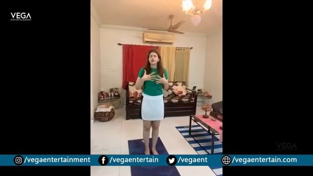 CHAKRA Activation Asanas || Chakra 4 - Anahata Asana by Actress Ahaana Kochar