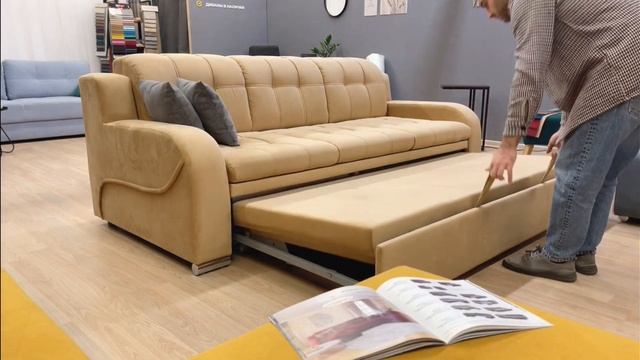 Прямой диван "Жемчуг 2 БД"