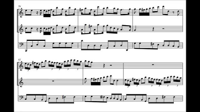 Antonio Vivaldi - Concerto for Two Flutes, RV 533 (c. 1720)