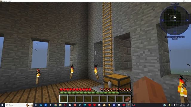 Я попал в заброшенный замок? | minecraft