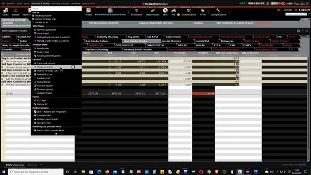 Mister Trader: Stocks, Options, Commodity Spread - Iron Condor su Alphabet Inc Class A (GOOGL)