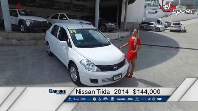 Nissan Tiida Sense 2014 White Car One Monterrey Mexico sở hữu trước