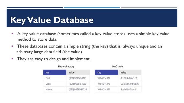 NoSQL Database - KeyValue DB & Graph DB