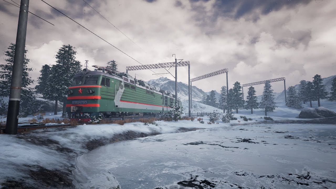 Trans-Siberian railway simulator Своеобразный симулятор машиниста электровоза