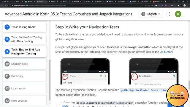 Advanced Android in Kotlin Testing Coroutines and Jetpack integrations part-9