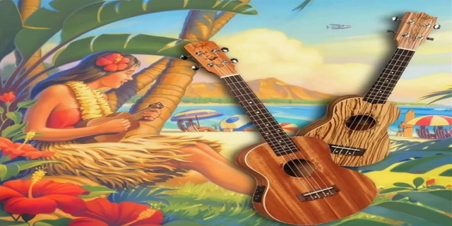 Гавайская Гитара. Красивая мелодия.