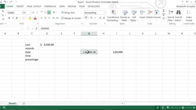 Number Formatting in Excel || Excel Tutorial || knowledge café