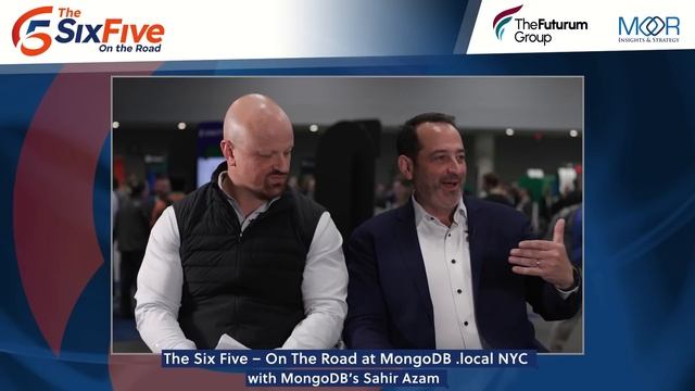 The Six Five – On The Road at MongoDB .local NYC with MongoDB’s Sahir Azam