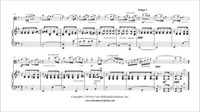 Massenet : Mélodie-Élégie - Invocation - Viola