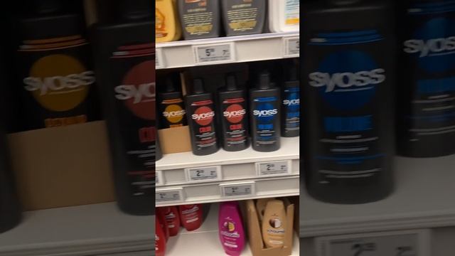 One of my favorite German Shampoos SYOSS at METRO ???