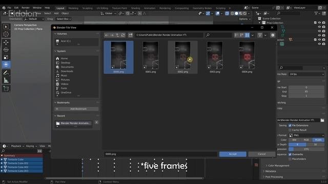 How to Pause Render Animation in Blender