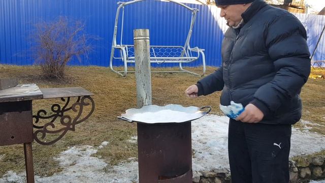 КАК ПРОКАЛИТЬ САДЖ, КАЗАН ИЛИ ЧУГУННУЮ СКОВОРОДУ! Подробная инструкция!