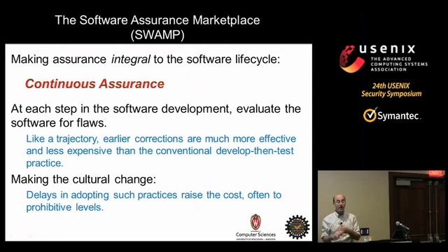 USENIX Security '15 - Why Johnny and Janie Can’t Code Safely: Bringing Software Assurance...