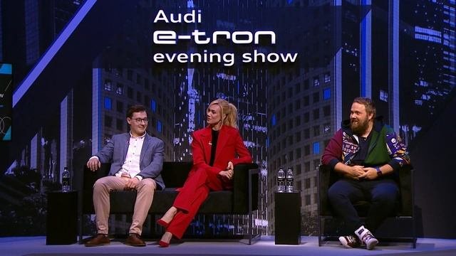 Елена Крыгина на Audi e-tron evening show 