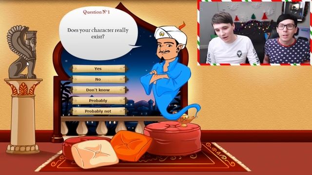 Dan and Phil BEAT AKINATOR!