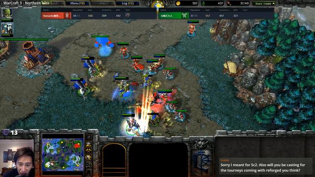 Romantic (HU) vs Fly (Orc) - warCraft 3 - WC2302