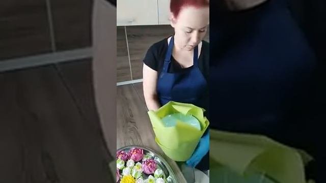 Меренговый букет (БЕЗЕ) - 2 часть
