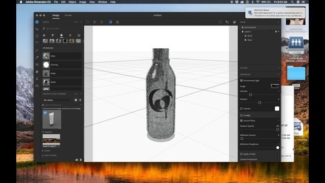 How to Create and Import Models into Adobe Dimension CC
