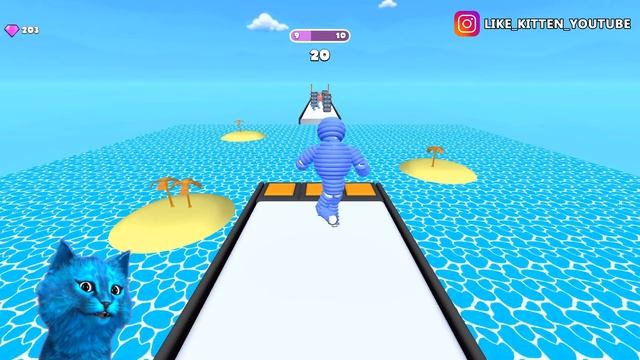 ? ЭВОЛЮЦИЯ ЧЕЛОВЕКА ВЕРЕВКИ Максимальный Уровень Rope Man Run NOOB vs PRO vs HACKER КОТЁНОК ЛАЙК