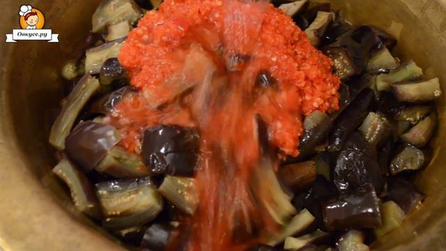 Острые баклажаны на зиму