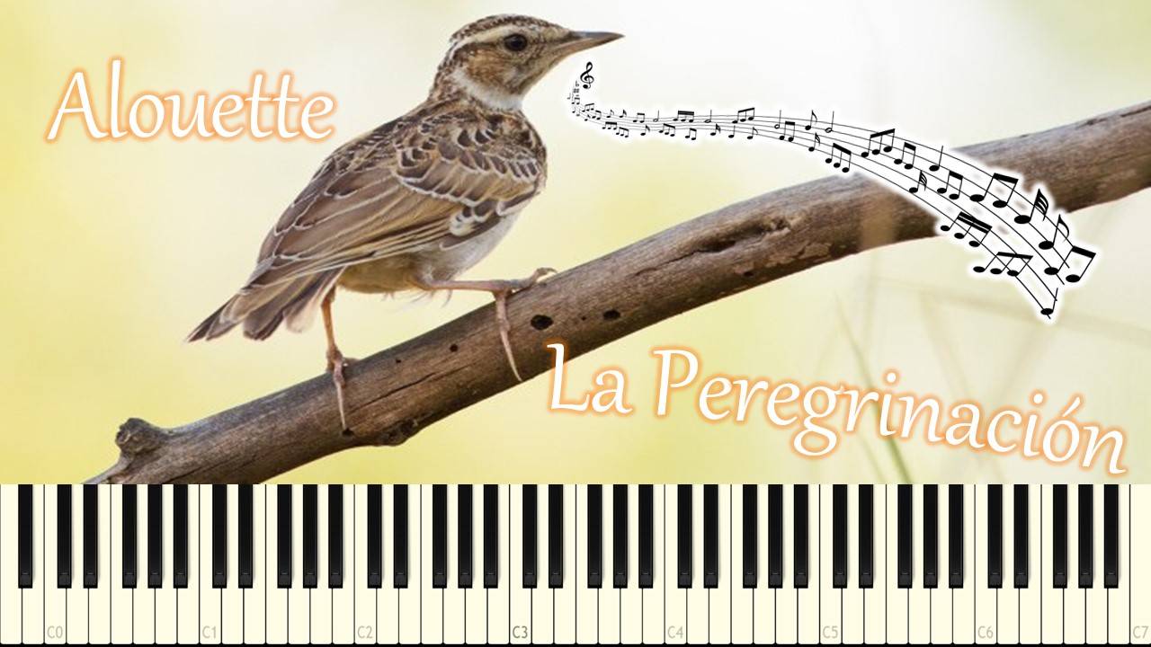 Alouette (piano tutorial)