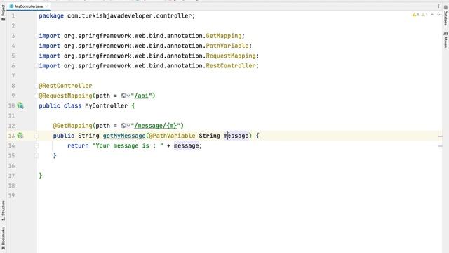 Spring Boot 04 - @PathVariable Anotasyonu
