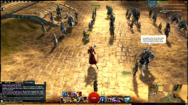 Guild Wars 2 - Xbox 360 Controller Gameplay