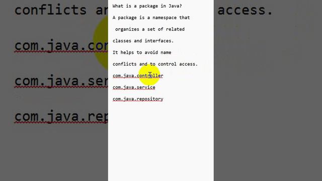 What is a package in Java