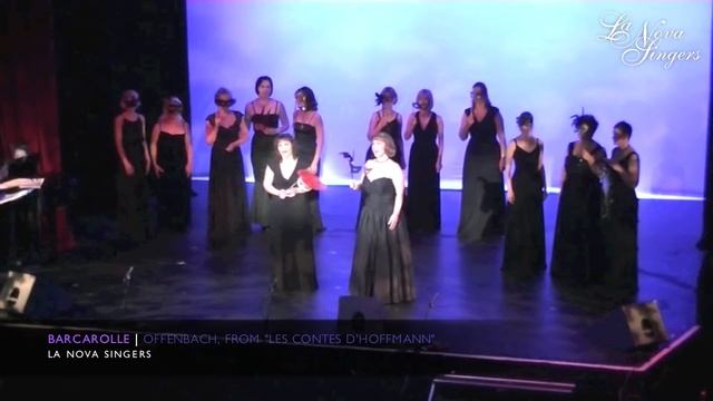 "Belle nuit, ô nuit d'amour!" Offenbach Barcarolle | La Nova Singers