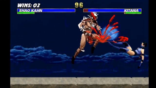 Ultimate Mortal Kombat 3 Arcade as Shao Kahn and Motaro