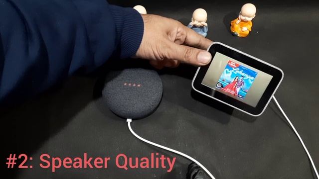 Google Nest Mini vs Lenovo Smart Clock | Calling by Google Nest Mini | YouTube on Lenovo Smart Cloc