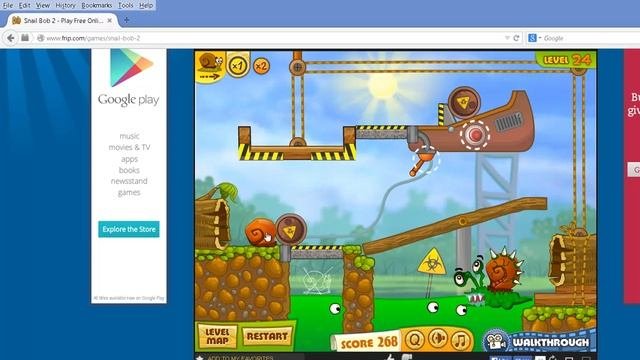 Snail Bob 2 Level 24