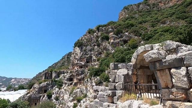 Город МИРА MYRA Ликийские гробницы Амфитеатр Пляж Чиралы Демре