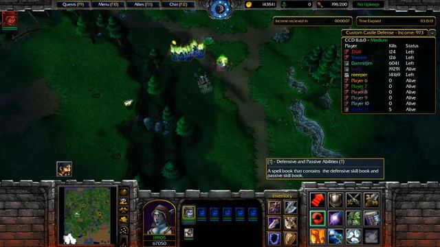 How to complete the wagon quest on Custom Castle Defense (CCD) on Warcraft 3 classic/reforged