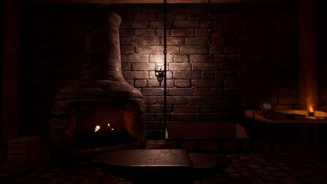 Fantasy Blacksmith - Forge Room BG Loop