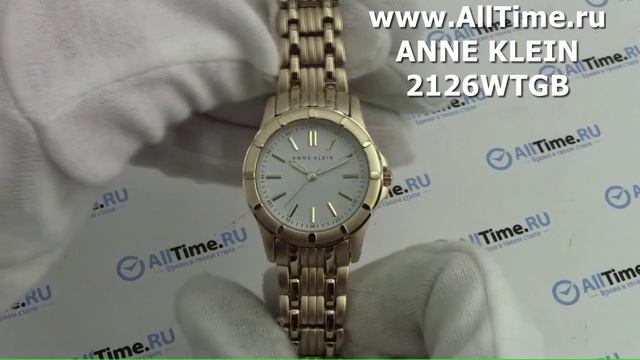 Обзор. Женские наручные часы Anne Klein 2126WTGB