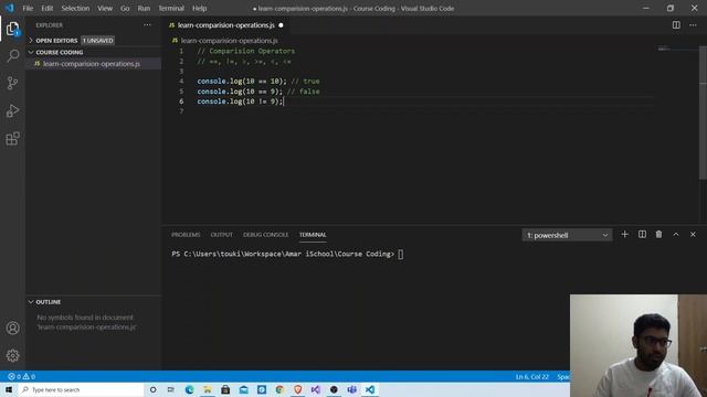 MERN Stack Development || Comparision Operators