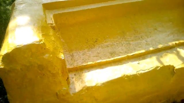 Из допотопной турбины сделали фонтан